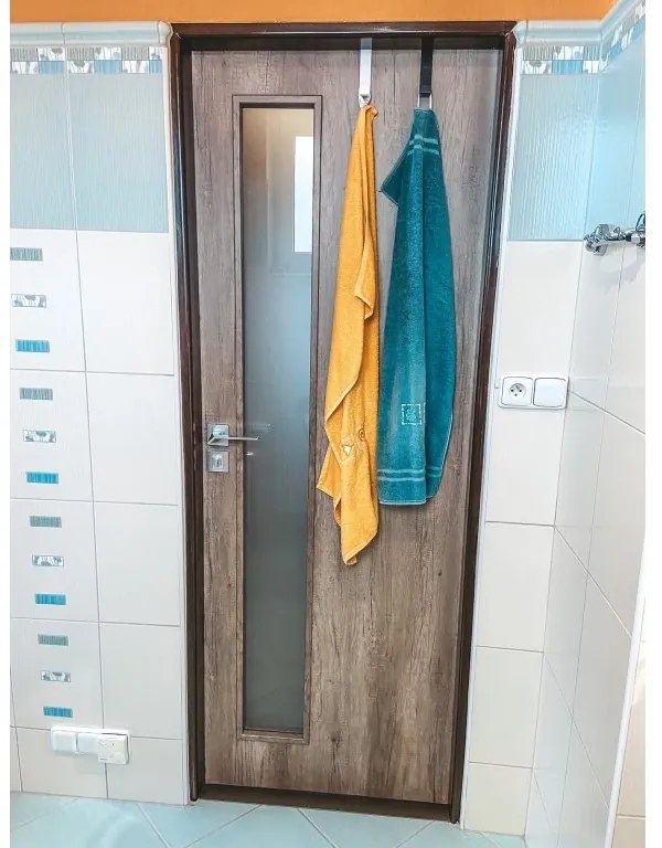 Háčik na dvere z vnútornej strany, DOORHOOK - čierny