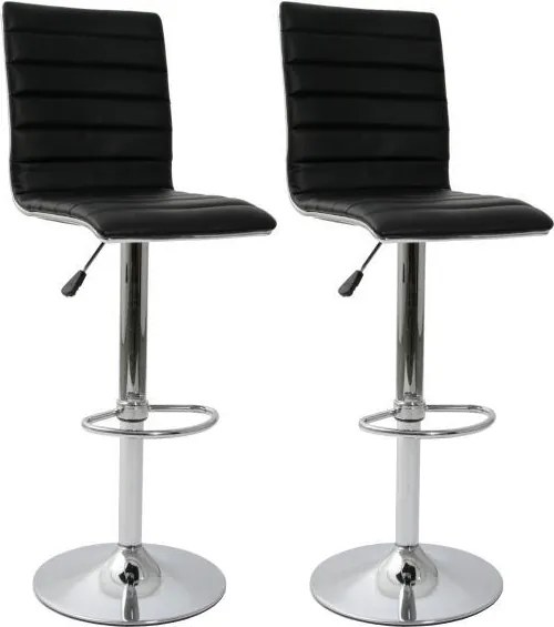 2x Barová stolička Hawaj CL-3233 čierna