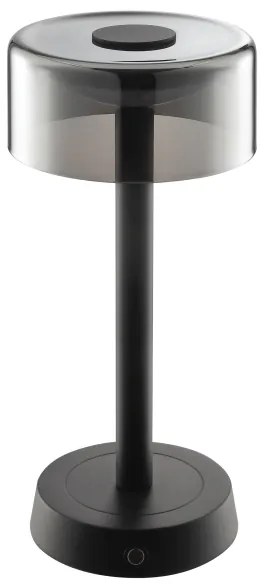 Brilliant - LED stmievateľná nabíjateľná dotyková stolná lampa RAZOR LED/2,5W/5V 2700K IP44 čierna