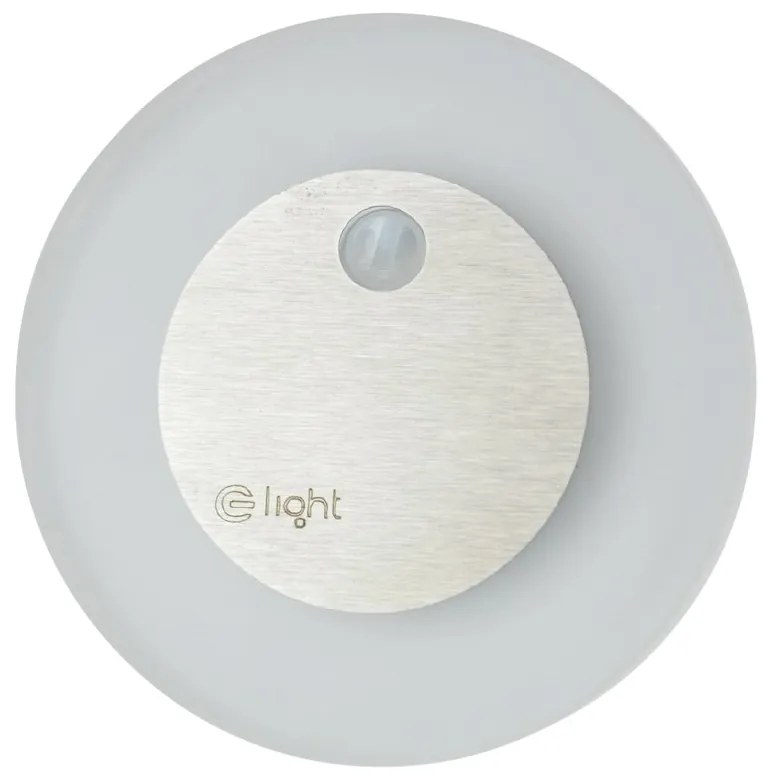 Schodiskové LED svietidlo Oti, 1x LED 0,6w, 6500k, s, pohybový senzor