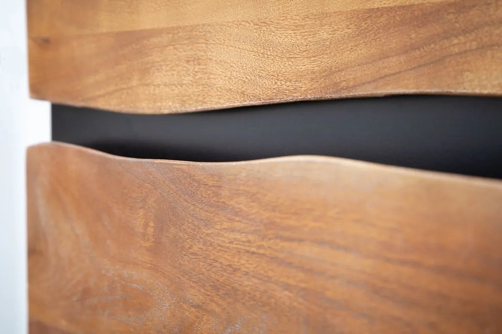 Dizajnová komoda Massive, 160 cm, akácia honey