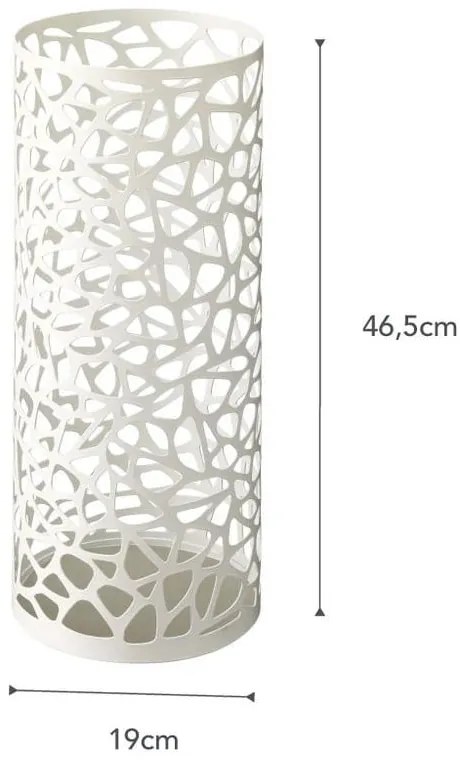 Biely stojan na dáždniky YAMAZAKI Nest