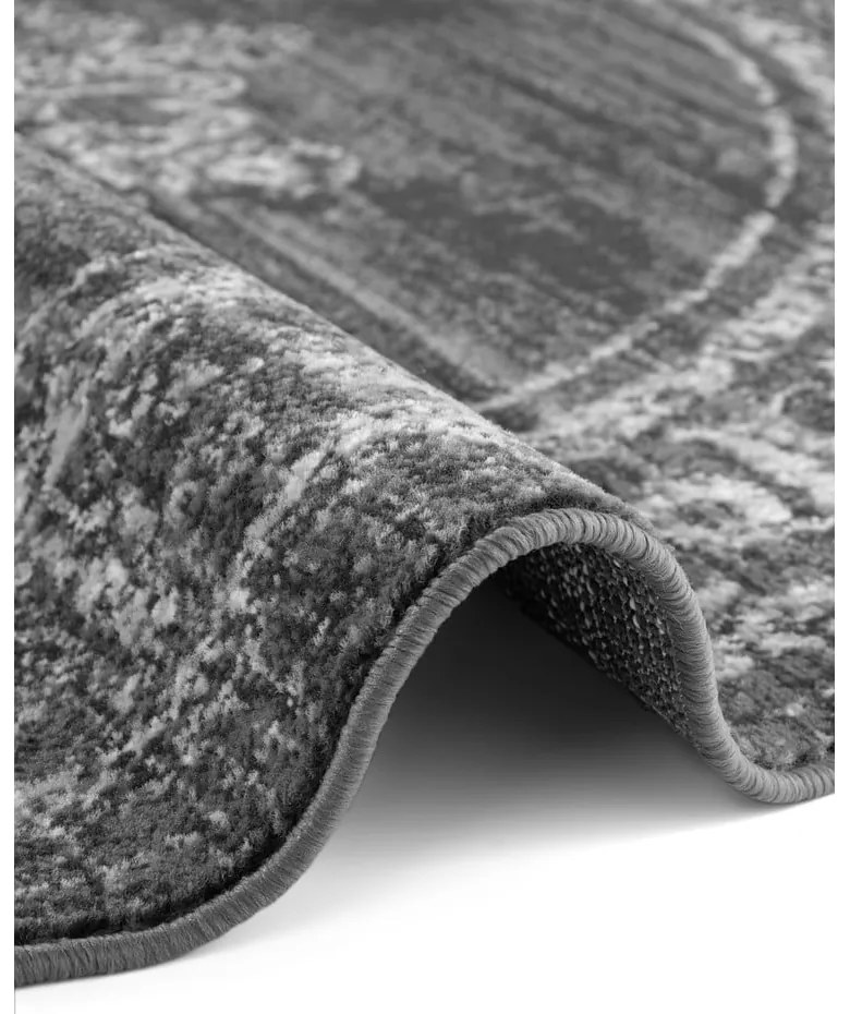 Sivý okrúhly koberec ø 120 cm Gloria Lydia – Hanse Home