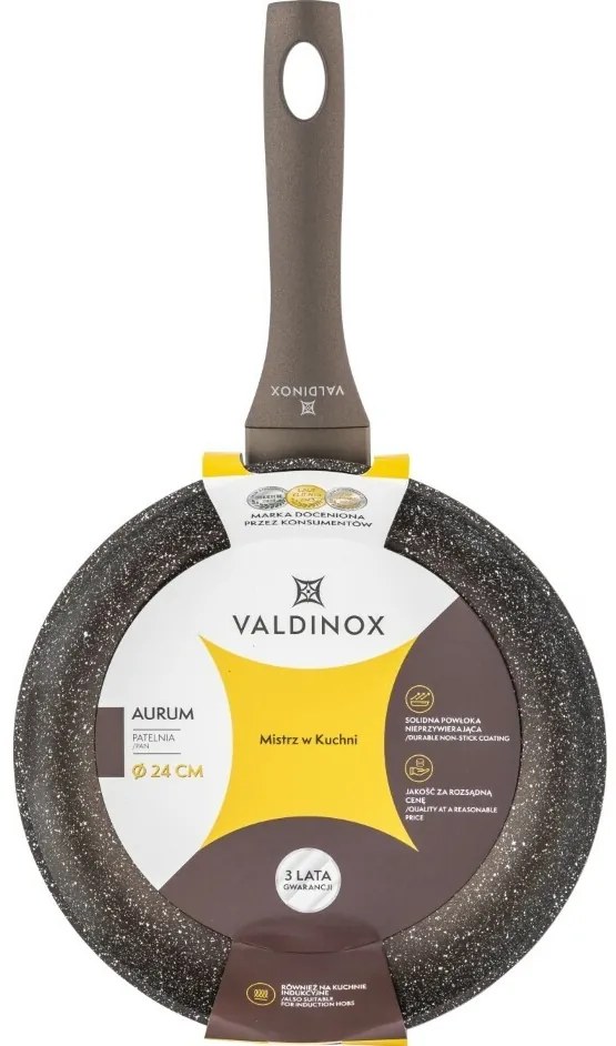 Valdinox Aurum Panvica s nepriľnavým povrchom, 24 cm, 24 cm