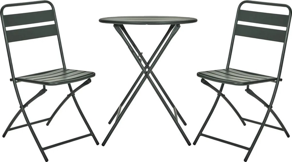 House Doctor Zahradný set stolíka so stoličkami Helo Green