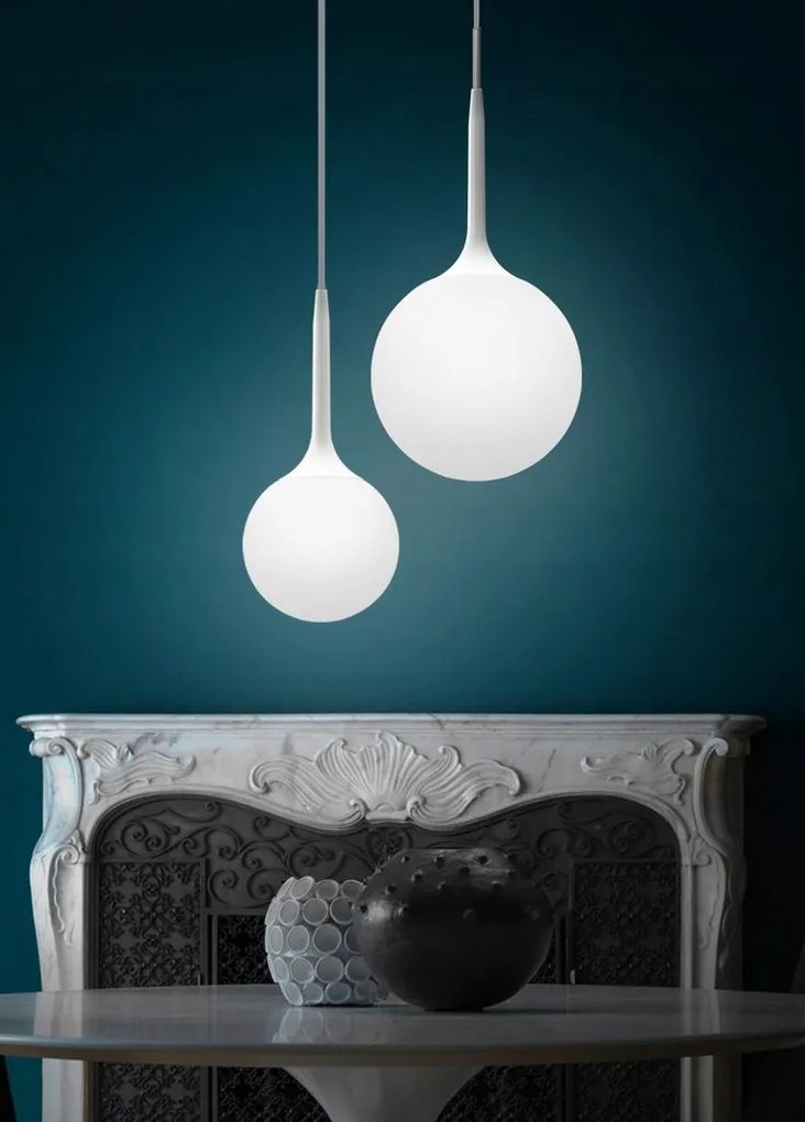Toolight Toolight, závesné svietidlo Cary 25 JDL-18 1xE27, biela, OSW-00035
