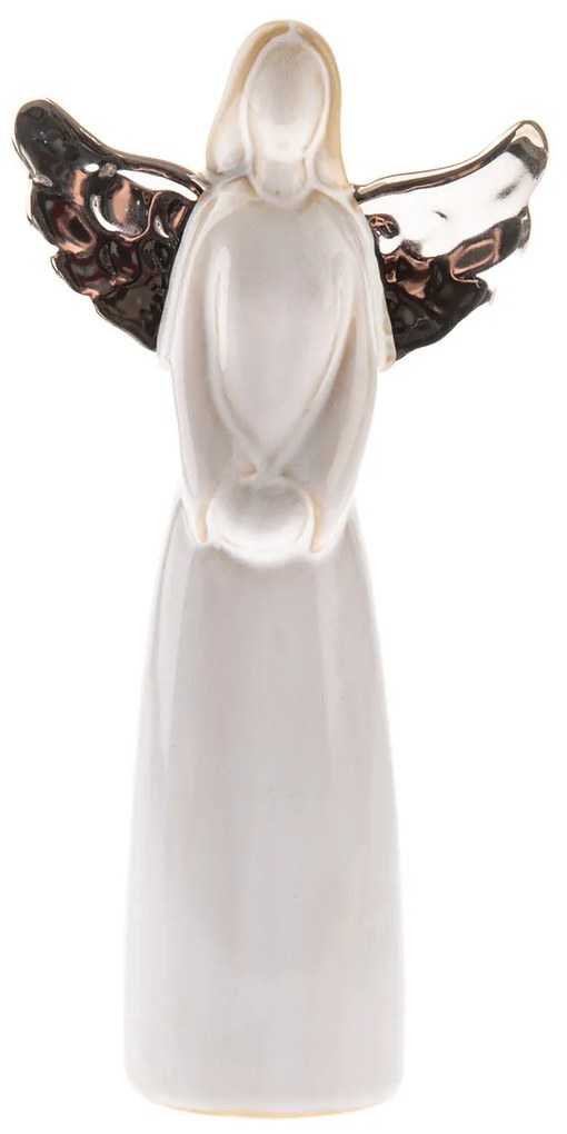 Anjel so srdcom 14,5 cm, porcelán