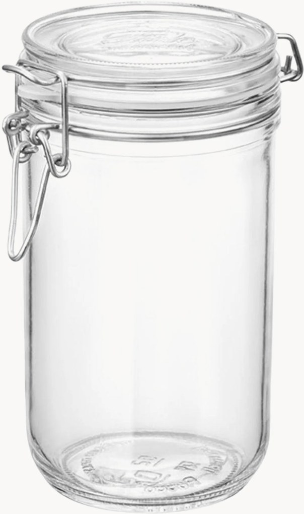 Sklenená úložná dóza Fido, 125 ml