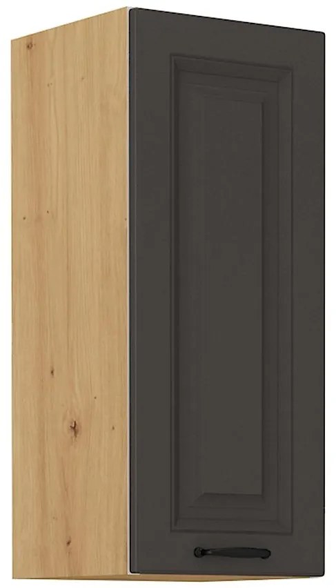 Kuchynská skrinka STILO grafit mat/artisan 40g-90 1f