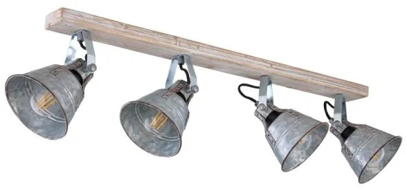 Globo 15366Z-4 - Bodové svietidlo GÜNTHER 4xE27/60W/230V