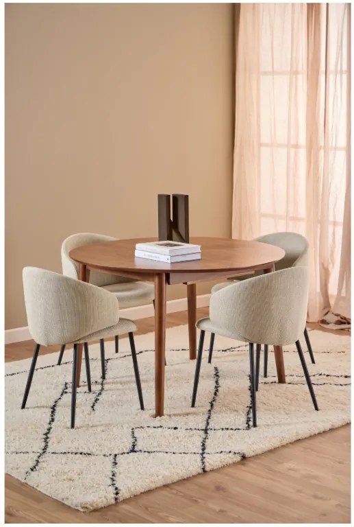 Jídelní rozkládací stůl Montreux 115/154 cm z masivu ořech