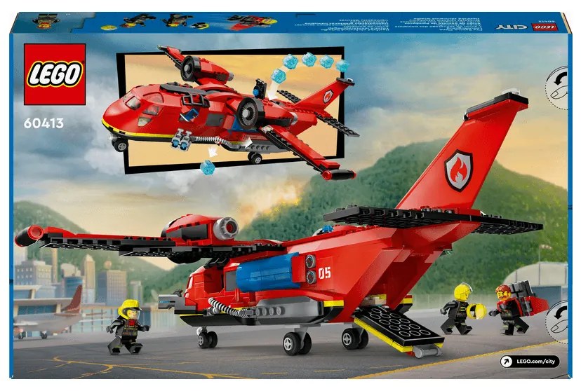 LEGO City 60413 Hasičské záchranné lietadlo