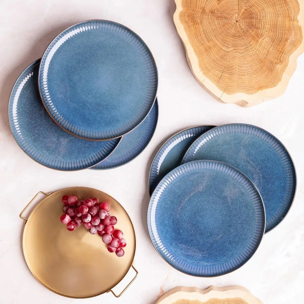 Altom Súprava 2 plytkých tanierov Reactive Stripes 26 cm