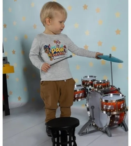 Sada MalPlay 5 bubnov a detská stolička