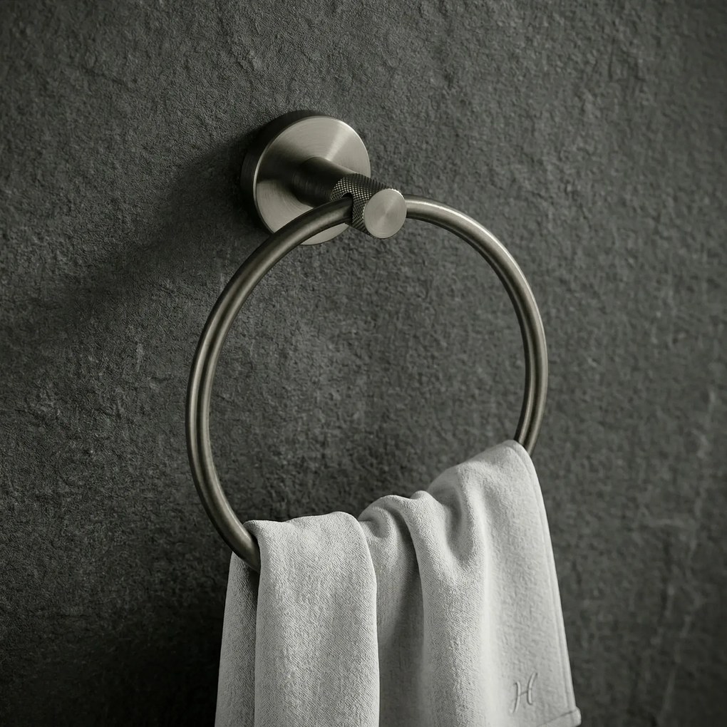 Držiak na uteráky - kruh REA MODERN RING 6610 titán