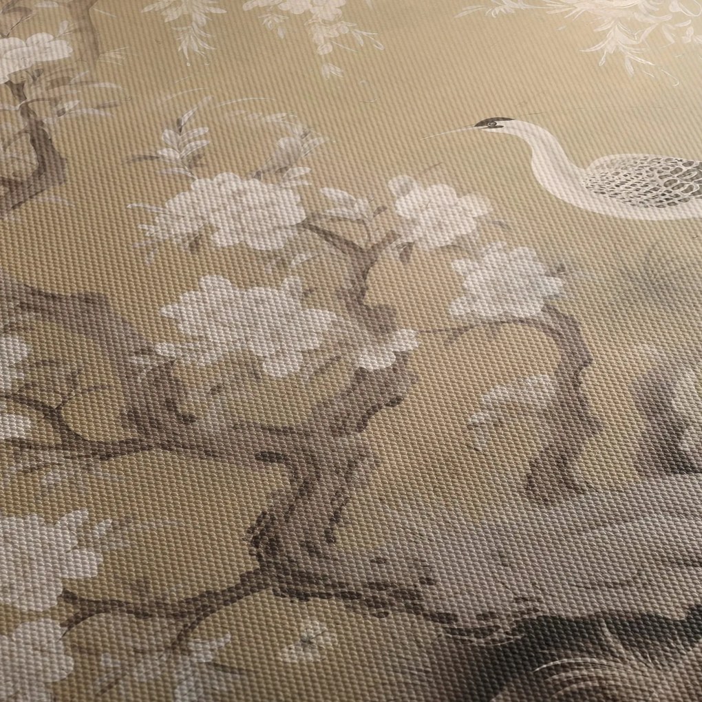 Obraz - Kreslená japonská krajina (90x60 cm)