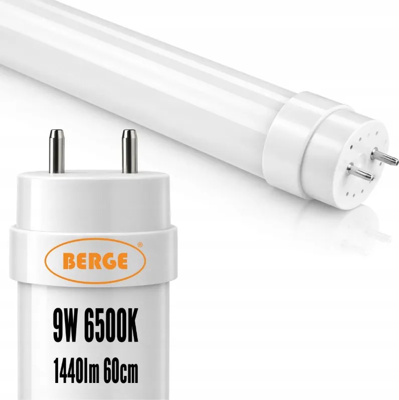 SADA Hermetická LED lampa 60cm 18W 2880lm 4000K + 2x Žiarivka do garáže