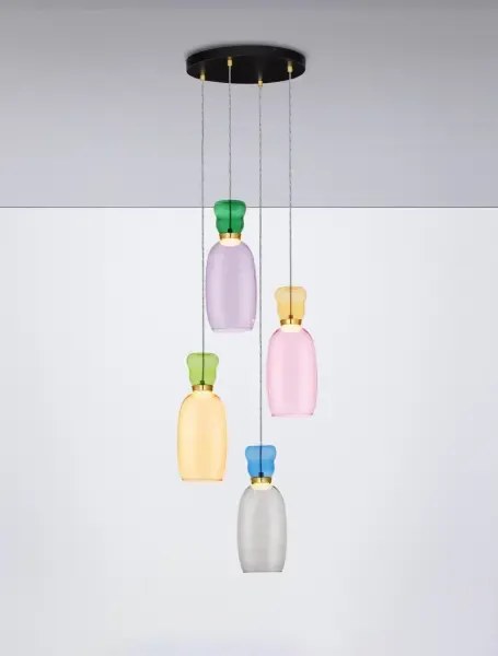 Dizajnový luster Pluma B