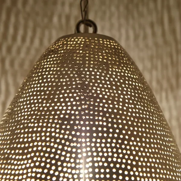 Luxusná strieborná lampa Maskatta D22