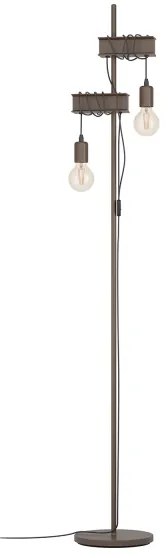 Eglo 43526 - Stojacia lampa TOWNSHEND 2xE27/10W/230V