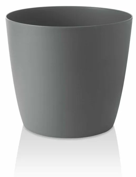 Gardenico Kvetináč Ella Twist 'n' Roll sivá, 30 cm, 30 cm