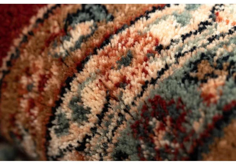 Vlnený kusový koberec Gediz terakota 240x340cm