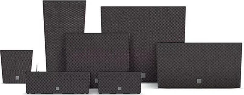 Truhlík s vkladom RETTO II antracit