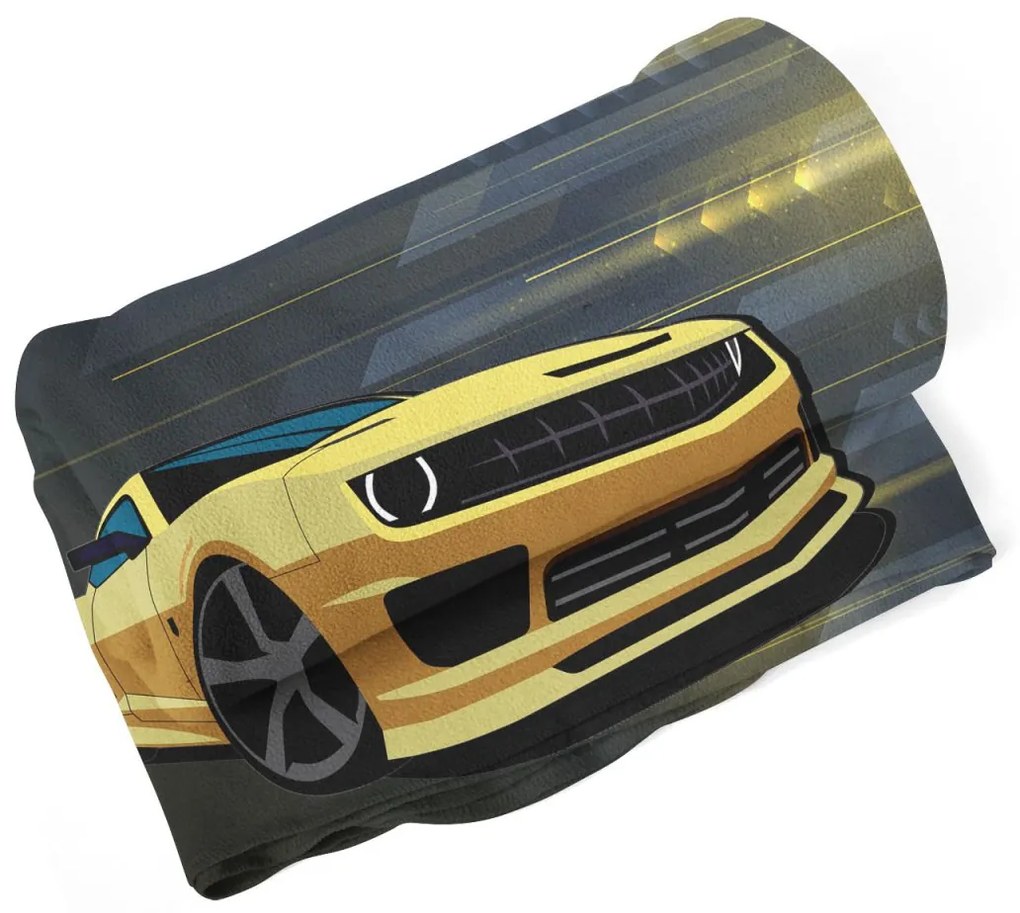 Sablio Deka Chevrolet Camaro Pruhy - 150x120 cm