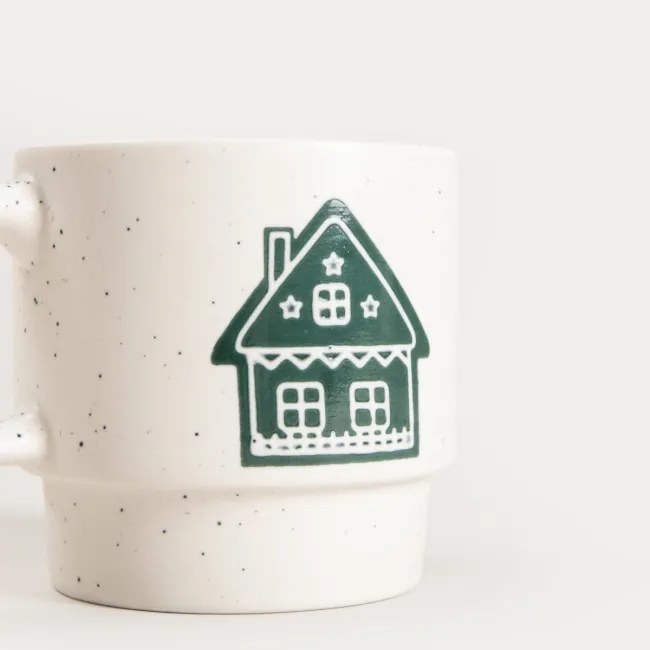 Hrnček BELLVE s domčekom a sušienkou 761638 300 ml (2 ks)