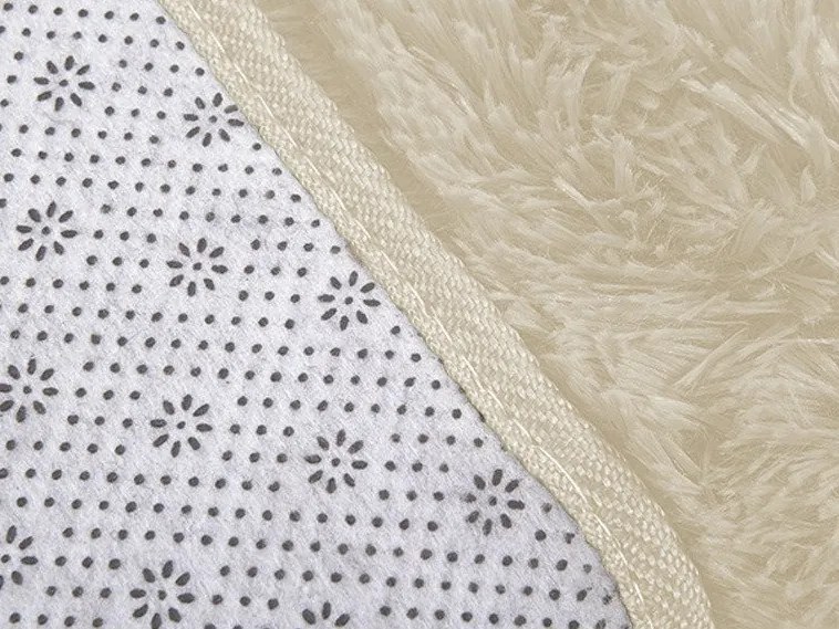 TZ Béžový obdĺžnikový shaggy koberec Lana Rozmer: 200x250