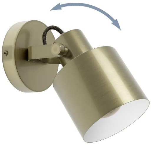 Eglo 43817 - Nástenné bodové svietidlo SOUTHERY 1xE27/40W/230V