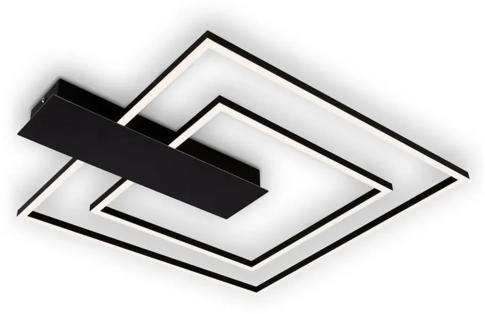 Briloner 3545-015 - LED Stmievateľné stropné svietidlo NICO LED/25W/230V čierna BL1521