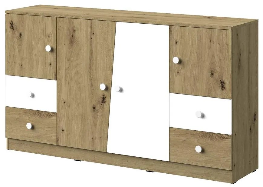 Komoda Nero 06 160 – Biely Mat