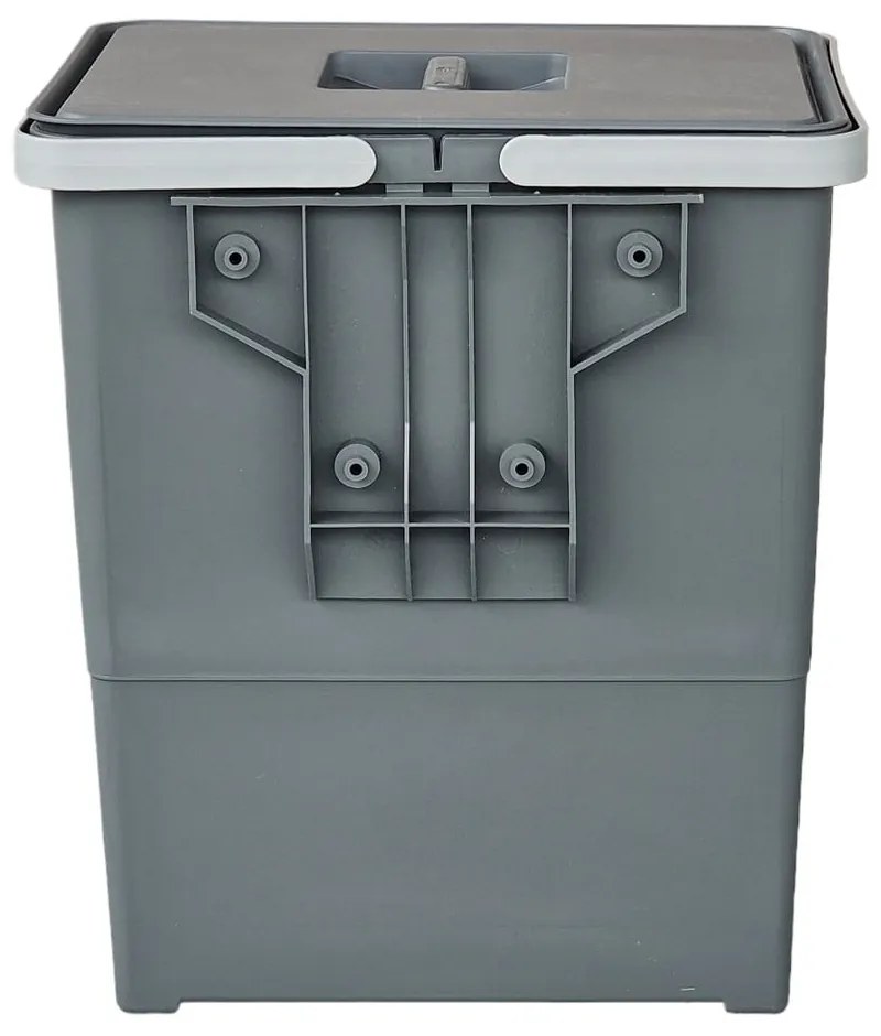 Vstavaný plastový odpadkový kôš 18 l Easy - Elletipi