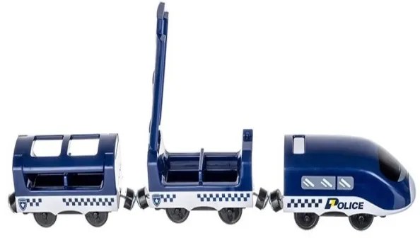 MalPlay Detská vláčkodráha Polícia