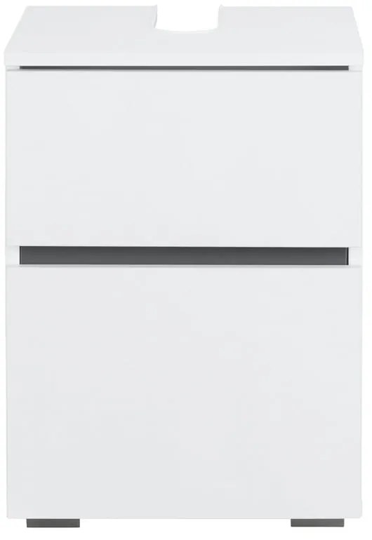 Biela umývadlová skrinka Støraa Wisla, 40 x 55 cm