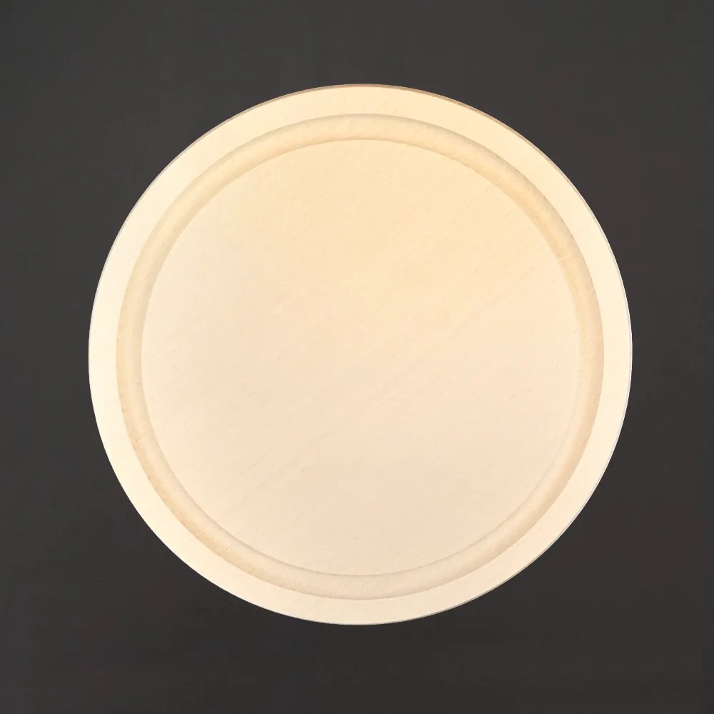 AMADEA Drevená servírovacia doska - podnos, masívne drevo, 20 cm