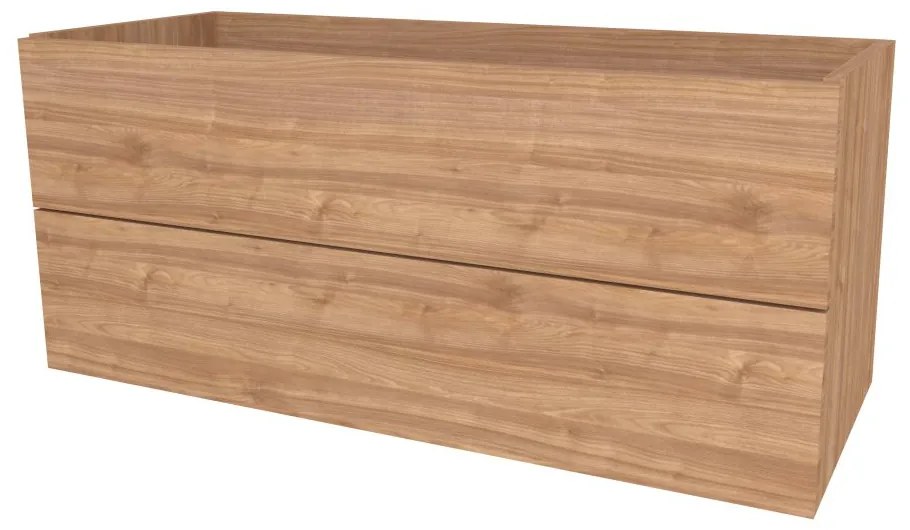 Mereo, Mereo Aira, kúpeľňová skrinka 121 cm, Multidecor, Light Select Walnut, MER-CN793SLSW1