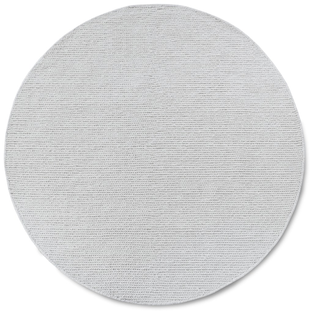 Villeroy & Boch, Kusový koberec Villeroy & Boch 106048 White kruh, 160x160 (priemer) kruh, biela, obývacia izba