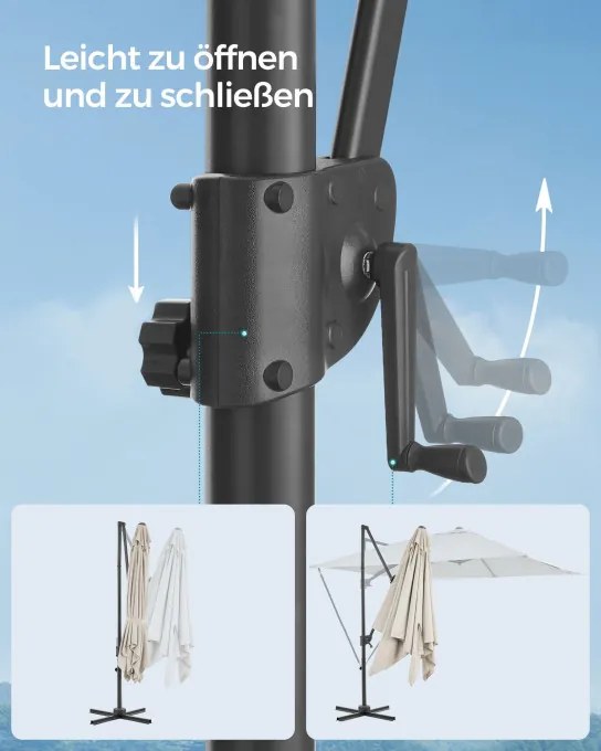 Záhradný slnečník GPU057Y01