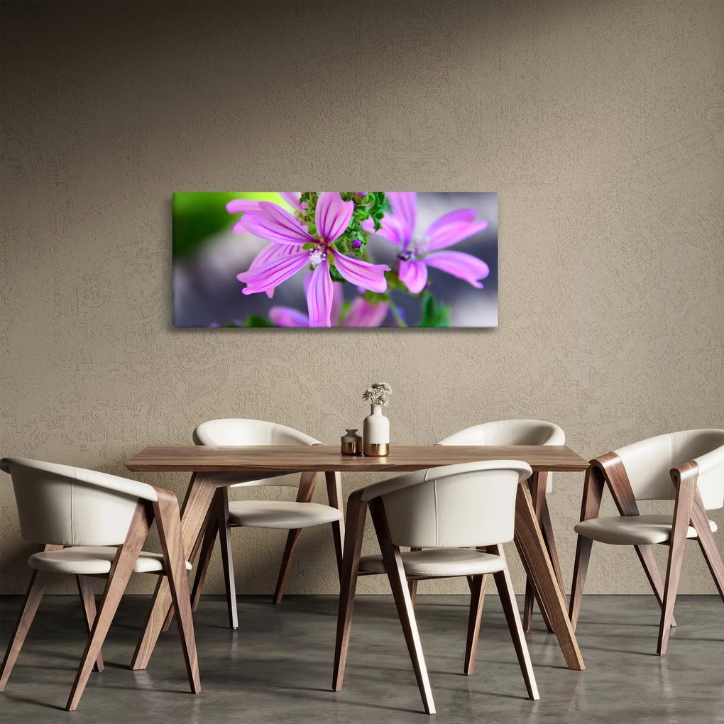 Detailný obraz kvetiny (120x50 cm)