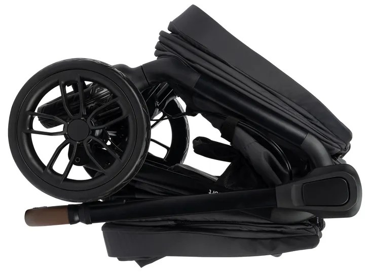 Kočík pre dve deti Helios Mineral Graphite