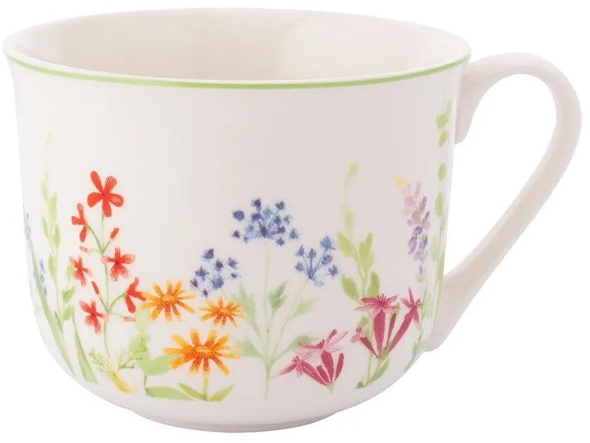 Altom Porcelánová šálka a podšálka Nature Awakening 450 ml
