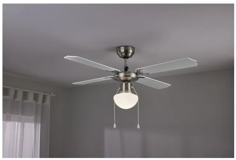 LIVARNO home Stropný ventilátor s LED svietidlom (100364594)