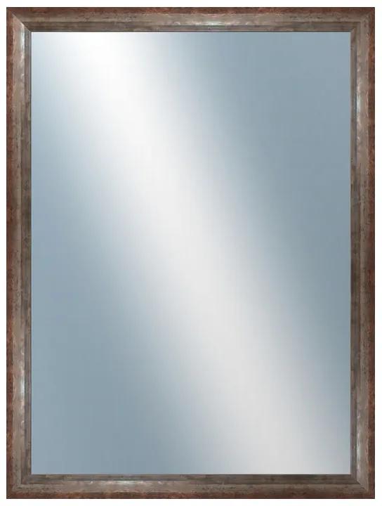 DANTIK - Zrkadlo v rámu, rozmer s rámom 60x80 cm z lišty NEVIS červená (3051)