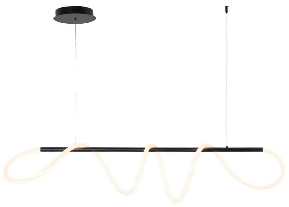 Zuma Line 20006PM-BK - LED Luster na lanku BALBO LED/45W/230V 3000/4000/6000K