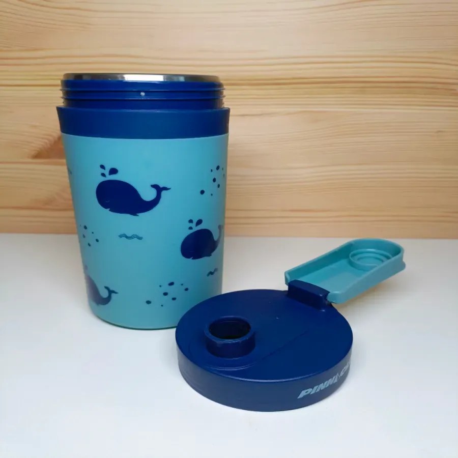 Termofľaša PIXEL KIDS 0,4 l – detská termofľaša s nerezovou vložkou
