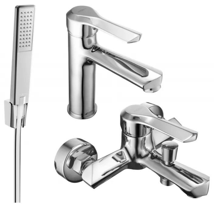 Mexen Sabre R72 vaňová sada, chróm - 72103R72-00