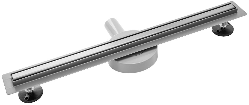 Rea Neo Slim Pro, lineárny odtokový žľab s 360stupňovým sifónom 60cm, nerez, REA-G8400