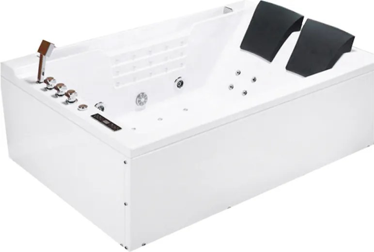 Terra Hydromasážna vírivá vaňa Fenix 606AH 180x120 s ohrevom vody, pravá